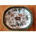 WONG LEE-1895 birds and flower Design Porcelain Handpainted Plate
