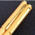 Vintage Pair of Scripto Gold Toned Pencils