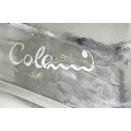 Famous German Designer Luigi Colani MId Century Modern Glass Ashtray/cigar Holder