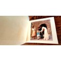 Vintage 1970`s wedding album, filled with A4 wedding photos