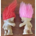 Orginal Pair of vintage Trolls made by Ace Novelty