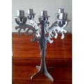 Beautiful silver plated 5 arm Candelabra