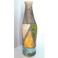 Raku South african Pottery Vase