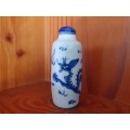 Blue and White Dragon Japanese Porcelain Snuff Perfume
