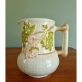 Large Flower/water Jug By Shorter & Son - Hand Painted Staffordshire England