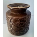 Crescent South African Pottery Retro Vase /Plant Pot