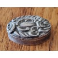 Antique M Bros Sterling Silver Pill Case, Made in Birmingham, 7.88g