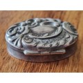 Antique M Bros Sterling Silver Pill Case, Made in Birmingham, 7.88g