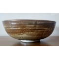 Famous SA Artist Thijs Nel Large pottery bowl (Dated 2003)