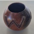 Old Clay African Tribal Handmade Bowl/ Beer Cup