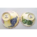 Handpainted South African Artist Anthony Shapiro Pair of bowls
