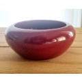Zaalberg Parow Dark Red Mahogany Pottery Bowl
