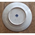 Blue Willow Design Porcelain Plate made in occupied in Japan