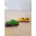 2x Hotwheels,Maisto Volkswagen New Beetle&Realtoy Audi R8 v10