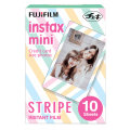 Fujifilm Instax mini Instant Film ( STRIPE ) 10 Sheets per Box for Instax Mini 7 Mini 8 Mini 9