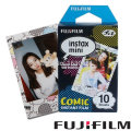 Fujifilm Instax mini Instant Film ( COMIC ) 10 Sheets per Box for Instax Mini 7 & 8