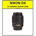 Nikon AF-S DX Zoom-NIKKOR 55-200mm f/4-5.6G DX LENS for Nikon DSLR Cameras