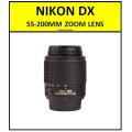 Nikon 55-200mm DX Lens for NIKON DSLR Cameras