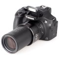 Canon Powershot SX60 HS 16.1MP Digital Camera 65x Optical Zoom Lens 3-inch LCD Tilt Screen (Black)