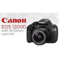Canon 1200D DSLR Camera BODY 18.1 MP HDMI with Canon 18-55mm LENS Professional KIT