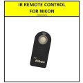 WIRELESS Remote CONTROL for Nikon digital cameras D3000, D5000, D5100, D90, D7000 ETC