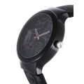 Lacoste Goa Black/Grey Dial Rubber Unisex 40mm Watch 2020067