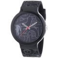 Lacoste Goa Black/Grey Dial Rubber Unisex 40mm Watch 2020067