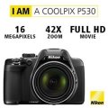 Nikon CoolPix P530 16 MP CMOS Digital Camera with 42x Zoom Lens and Full HD