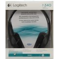 Logitech H340 USB Stereo headset with rotating mic (981-000475) - HEADPHONES