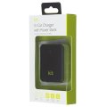 Kit: 2-in-1 Micro USB In-Car Charger with 3000 mAh Power Bank for Smartphone, Tablet and MP3 Device