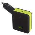 Kit: 2-in-1 Micro USB In-Car Charger with 3000 mAh Power Bank for Smartphone, Tablet and MP3 Device