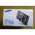 Samsung ST66 Compact Digital Camera - Black (16.1MP, 5x Optical Zoom) 2.7 inch LCD