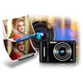 Samsung ST66 Compact Digital Camera - Black (16.1MP, 5x Optical Zoom) 2.7 inch LCD