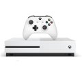 Microsoft Xbox One S 500GB Console (WHITE) Model 1681 + 1 Controller (WHITE)
