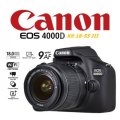 Canon 4000D DSLR Camera and EF-S 18-55 mm f/3.5-5.6 III Lens Kit
