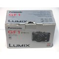 Boxed - Panasonic DMC-GF1 Digital Camera with LUMIX G 20mm Lens Kit