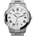 Michel Herbelin Ambassador White Roman Dial S/Steel bracelet Gents watch - 12239/B01