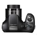 Sony Cybershot DSC-H200 Black 20.1MP 26X Optical SteadyShot image stabilization Digital Camera