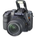 SONY ALPHA A100 DSLR PROFESSIONAL DIGITAL CAMERA + 18-70mm SONY LENS KIT