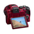 Nikon Coolpix P500 12.1MP Digital Camera with 36x Optical Zoom [ RED ]