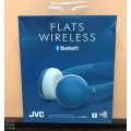 JVC HA-S20BT-A Wireless Adjustable Headband Bluetooth Headphones [COLOUR : AEGEAN BLUE]