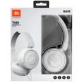 JBL Pure Bass Sound T450 Wired On-Ear Headphones [White]