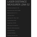 RYOBI Laser Distance Meter LDM-52, 50m