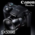 Canon PowerShot SX500 IS DIGITAL CAMERA 16.0 MP with 30x Wide-Angle Optical IS Zoom and 3.0-Inch LCD
