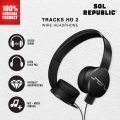 SOL REPUBLIC Tracks HD2 On-Ear Headphones  SOL-HP1251BK Black