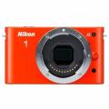 Nikon 1 J2 10.1 MP HD Digital Camera (Orange) Body Only [mirrorless]