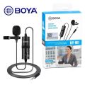 BOYA BY-M1 Lavalier Microphone - Superb sound for Presentations & Video recording