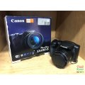 Canon PowerShot SX430 IS Built-in Wi-Fi / NFC Black Digital Camera 20.0MP 45X ZOOM