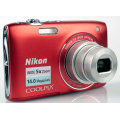 Nikon COOLPIX S3100 14 MP Digital Camera with 5x NIKKOR Wide-Angle Optical Zoom Lens