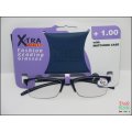 X-TRA VISION Fashion Reading Glasses - with matching case [ +1.00 ]